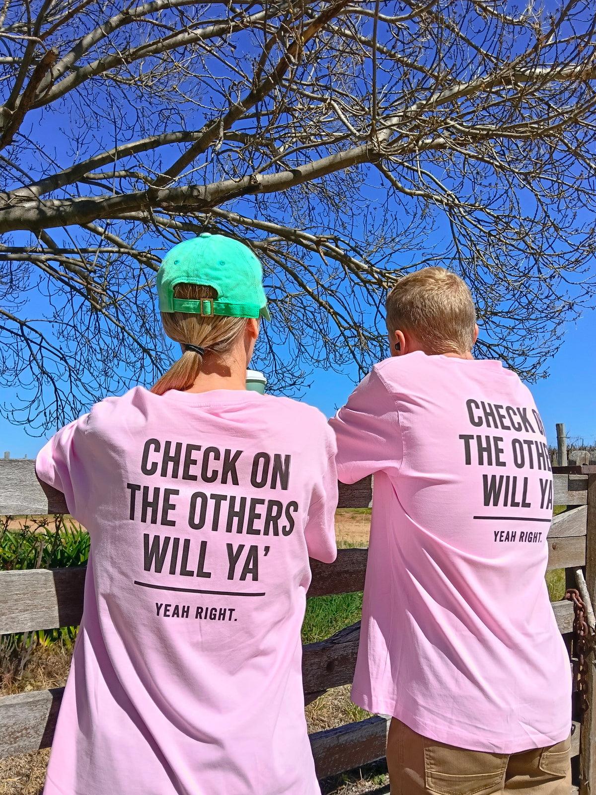 The Shirt Off His Back Pink Tee